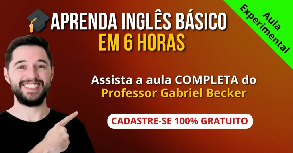 Curso de Inglês online gratuito completo