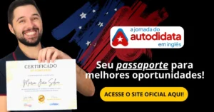 Jornada do Autodidata preço oficial - R$ 397 por ano com 156 aulas ao vivo, certificado MEC e material completo incluso